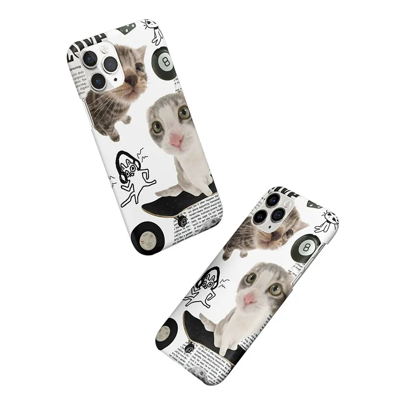 Purrfect Patchwork Phone Cover | Matte Case