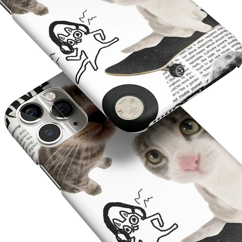 Purrfect Patchwork Phone Cover | Matte Case