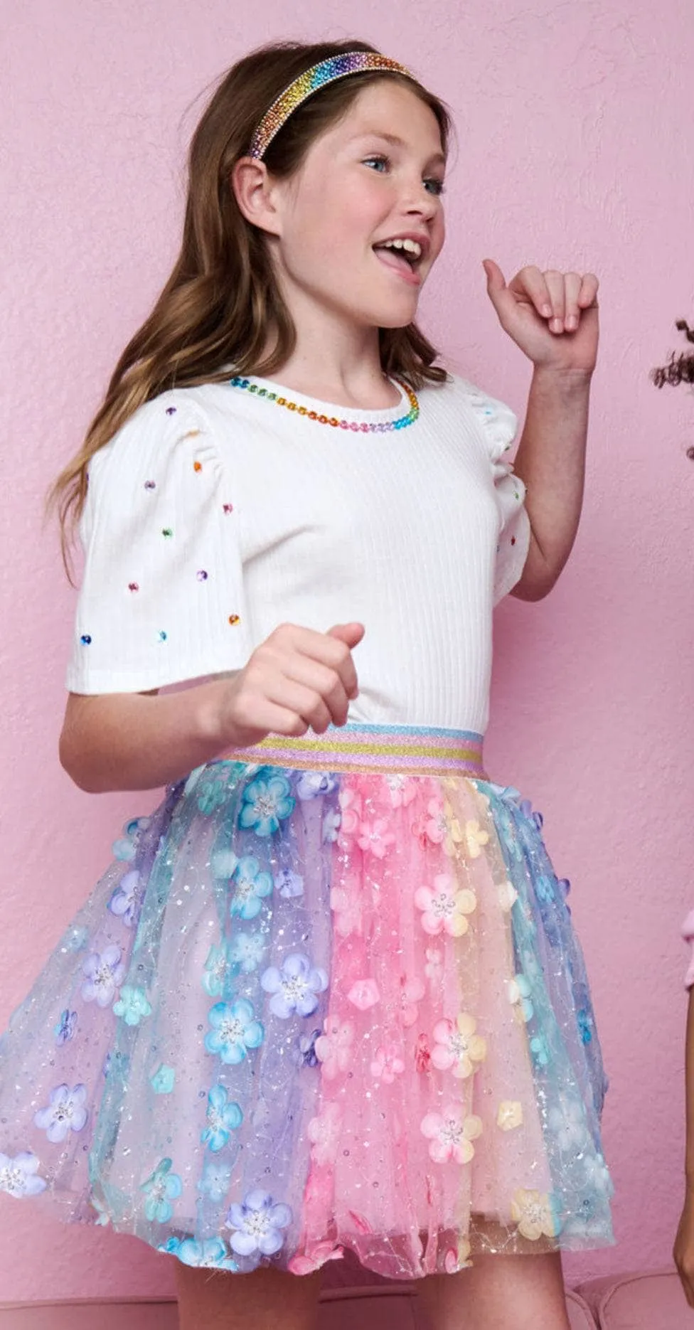 Rainbow Floral Dream Tutu