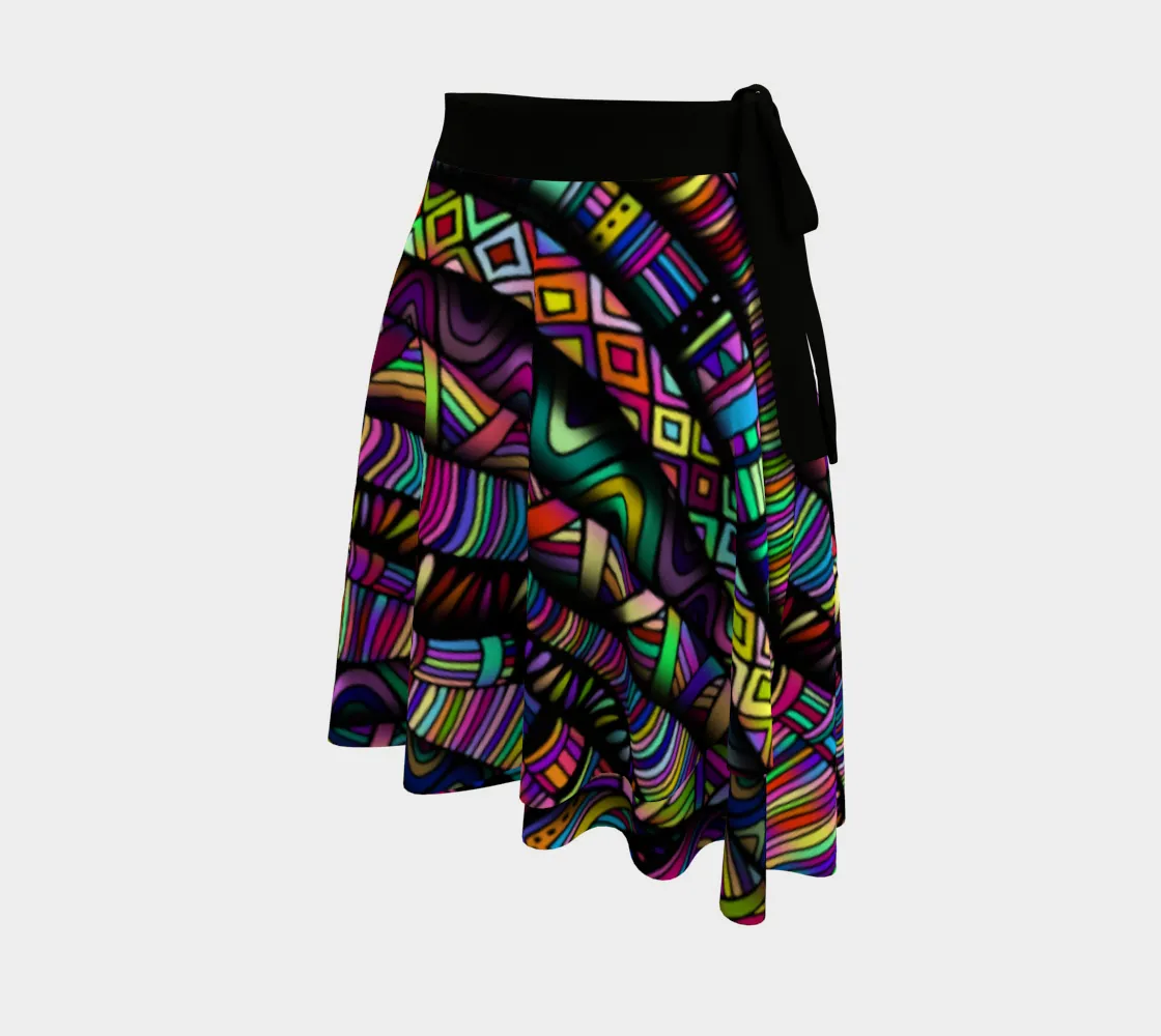 Rainbow Tribe | Wrap Skirt | Hakan Hisim