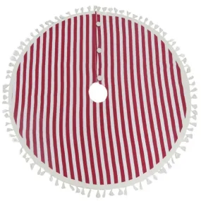 Regency International 52" Cotton Ticking Stripe Tree Skirt