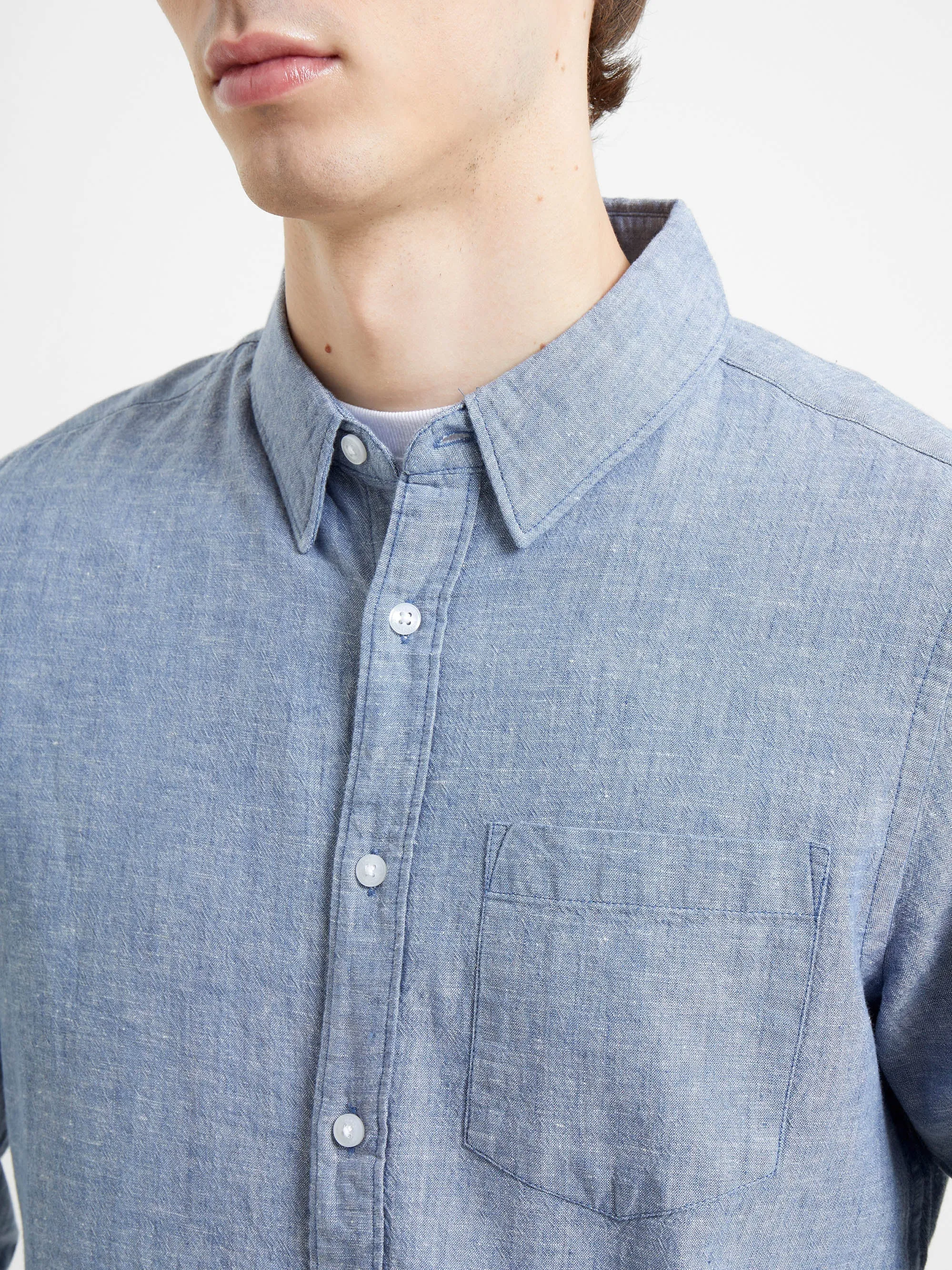 Relaxed Chambray Shirt