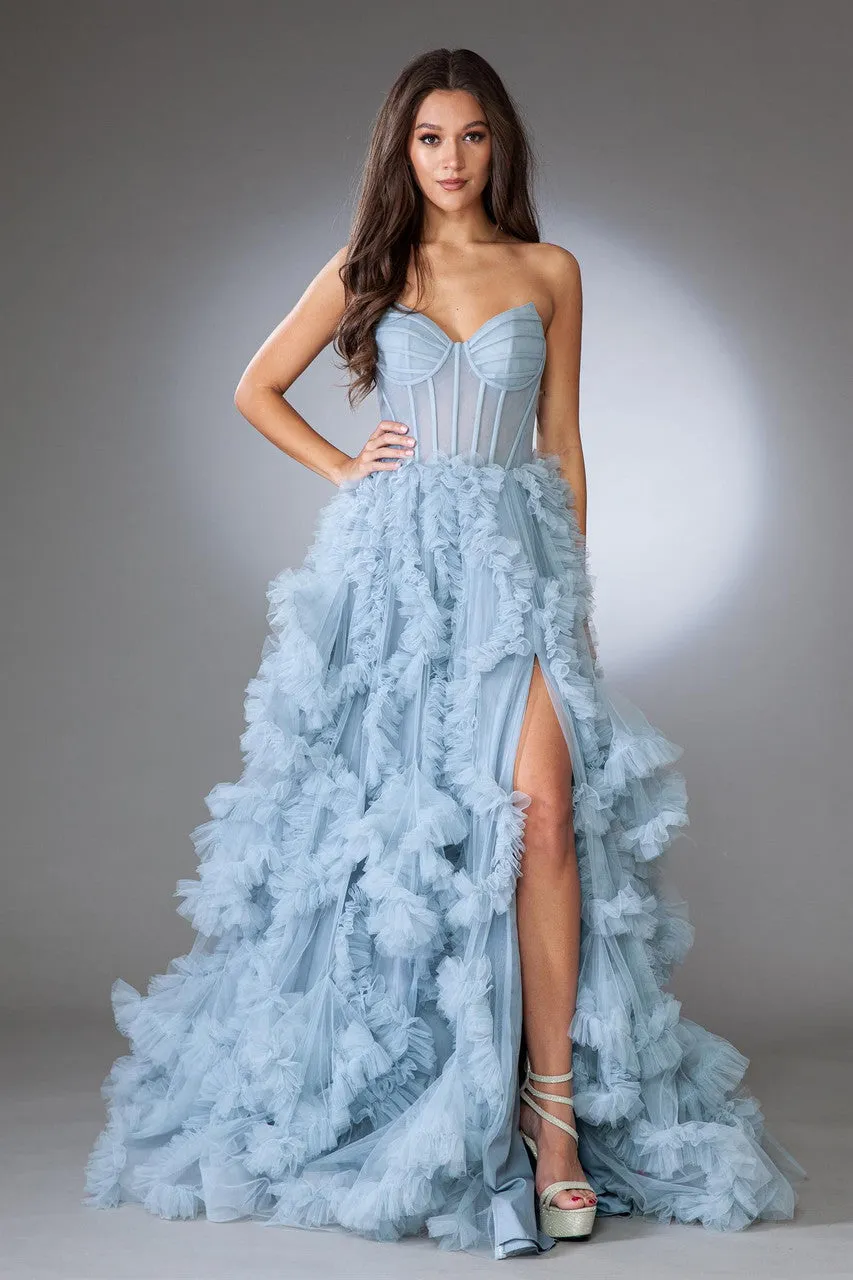 ROCHELLE Sweetheat Strapless Romantic Ball Gown