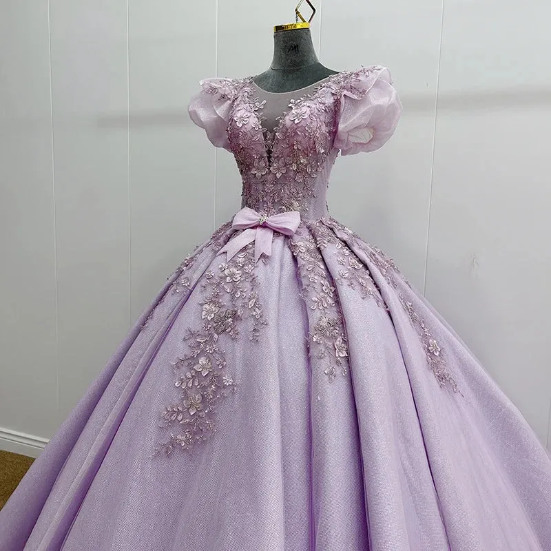 Romantic Quinceanera Organza Dress Ball Gown