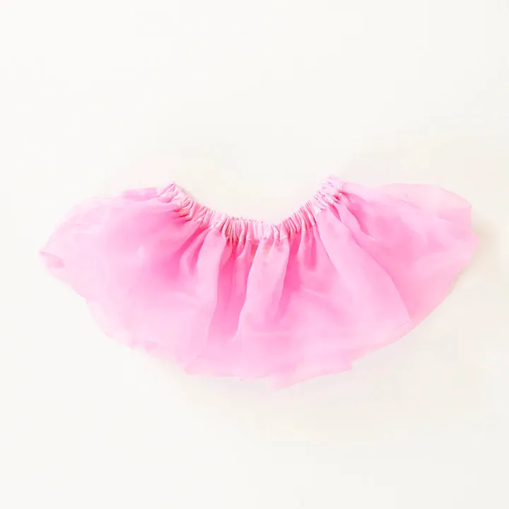 Sarah's Silks pink organza tutu