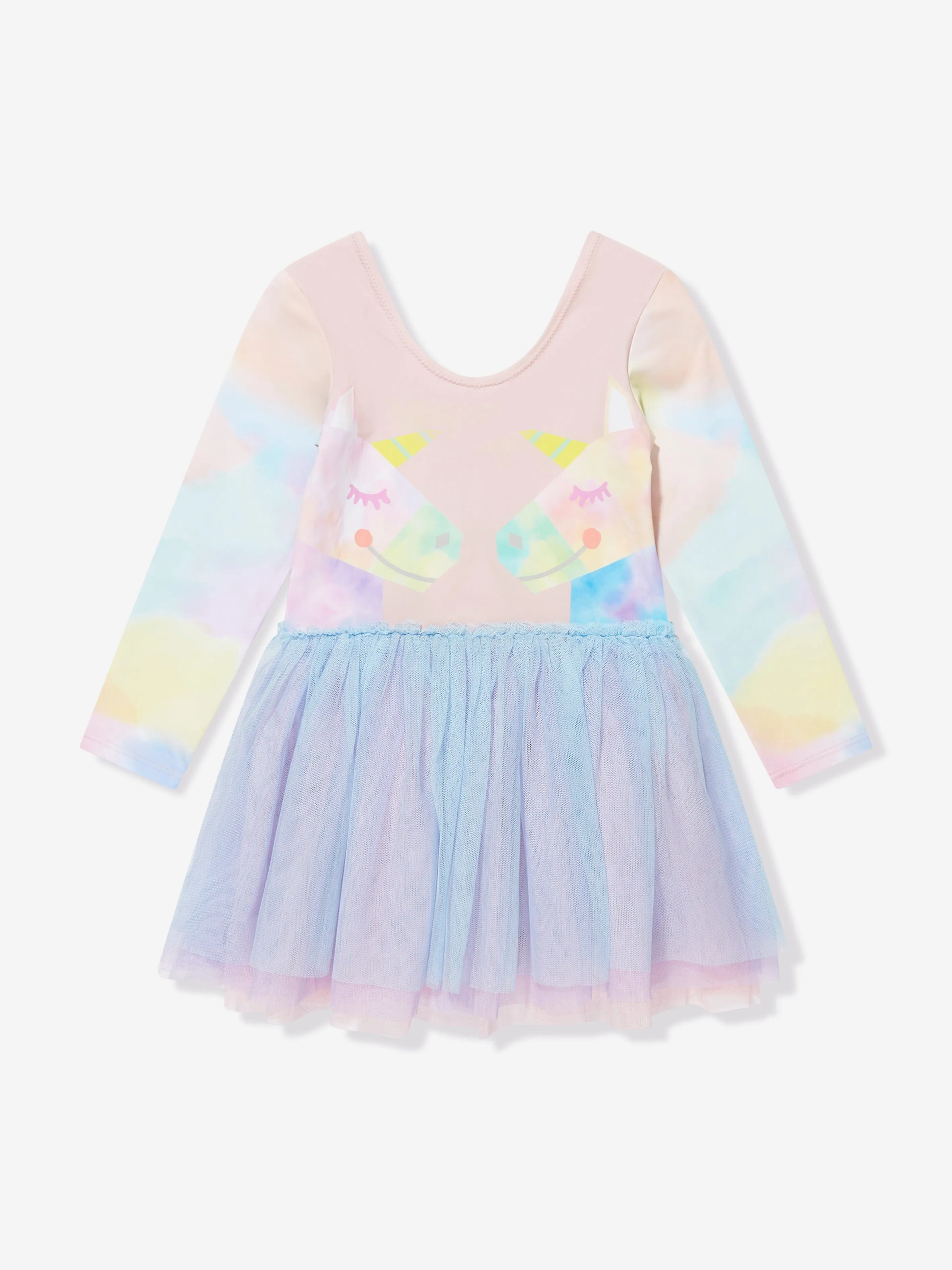 Stella McCartney Girls Unicorn Tutu Dress in Pink