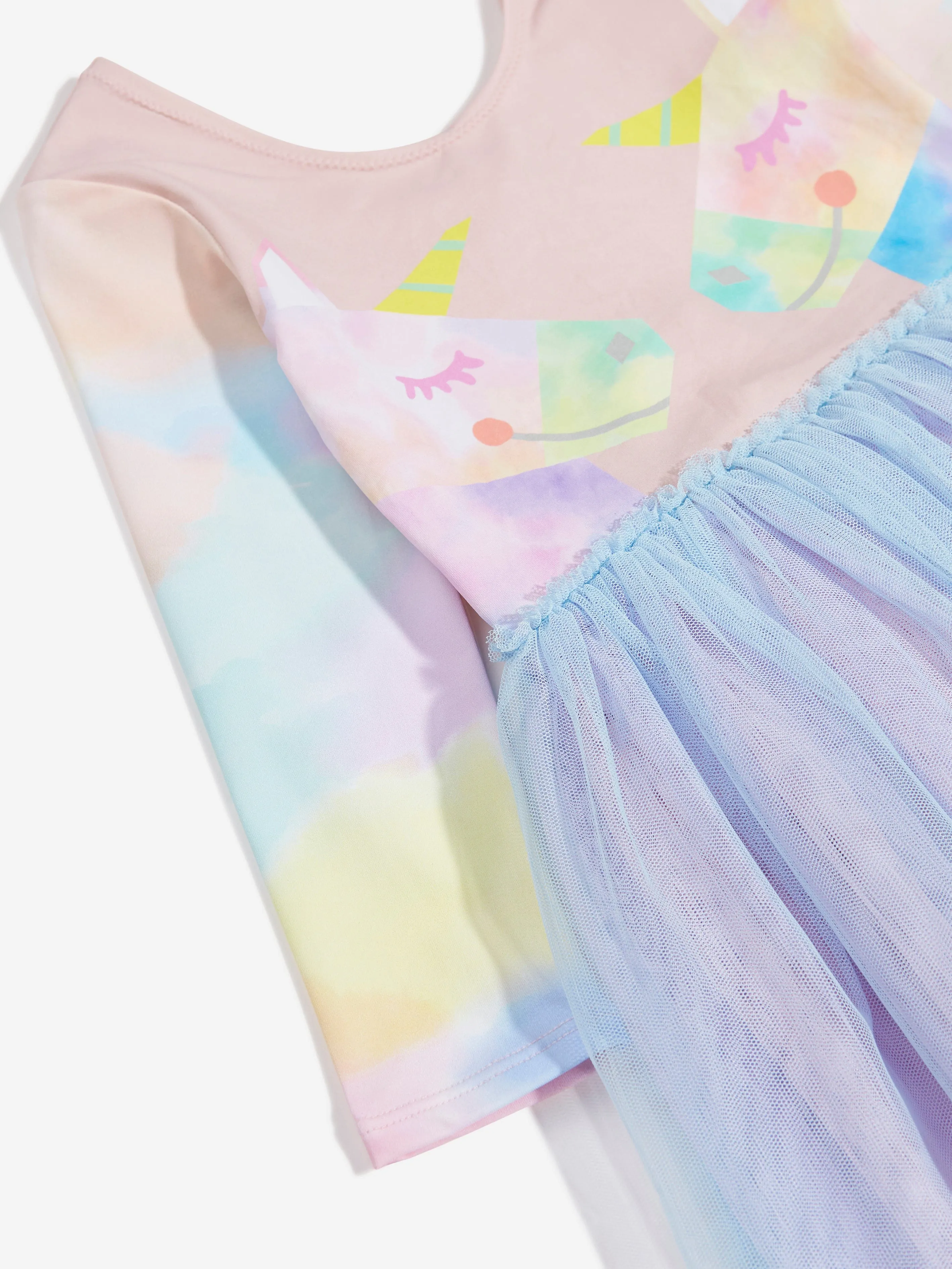 Stella McCartney Girls Unicorn Tutu Dress in Pink