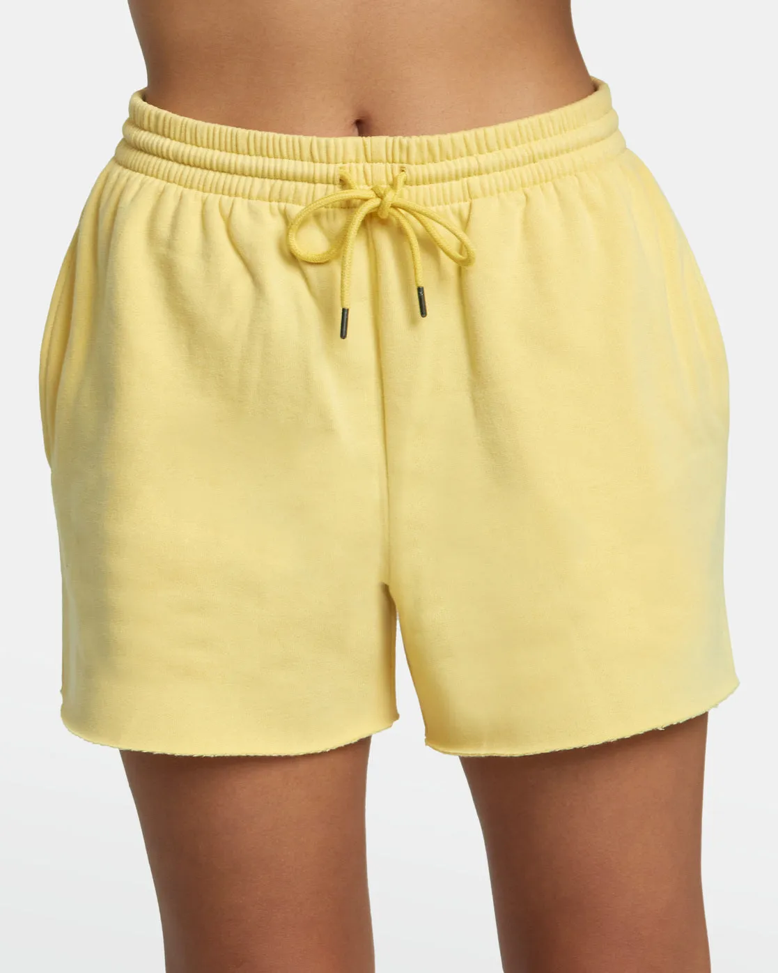 Sunday Test Drive Peached Sweat Shorts - Golden