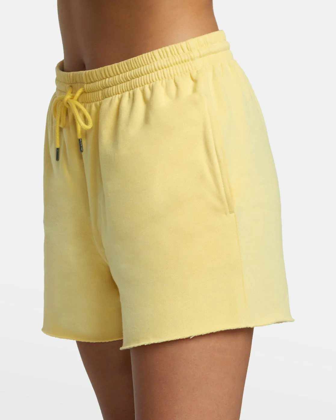 Sunday Test Drive Peached Sweat Shorts - Golden