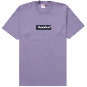 Supreme Futura Box Logo Tee Dusty Purple