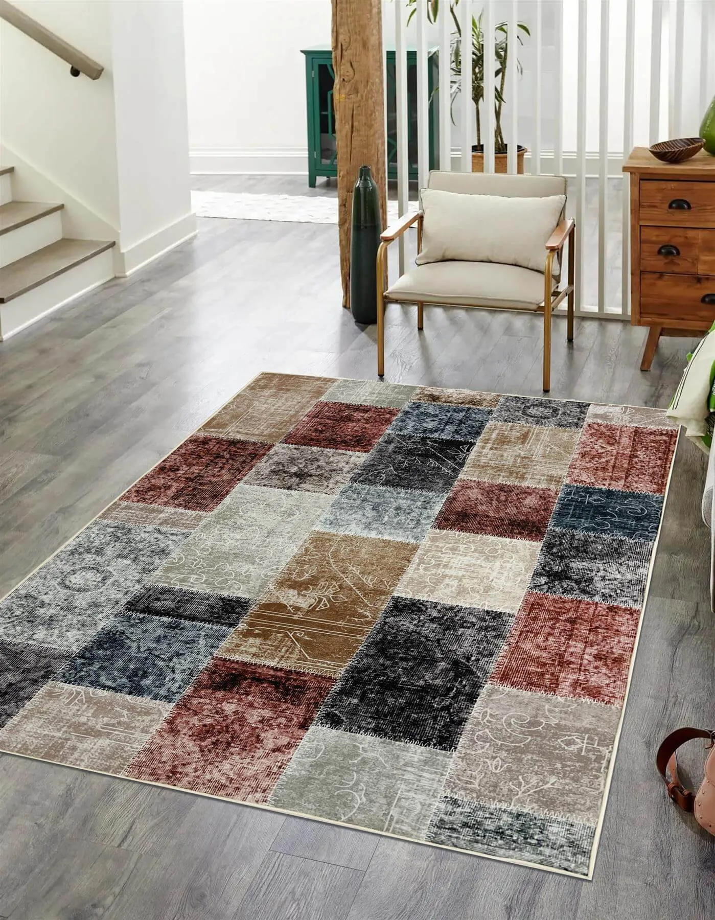 Tokyo Patchwork Rug