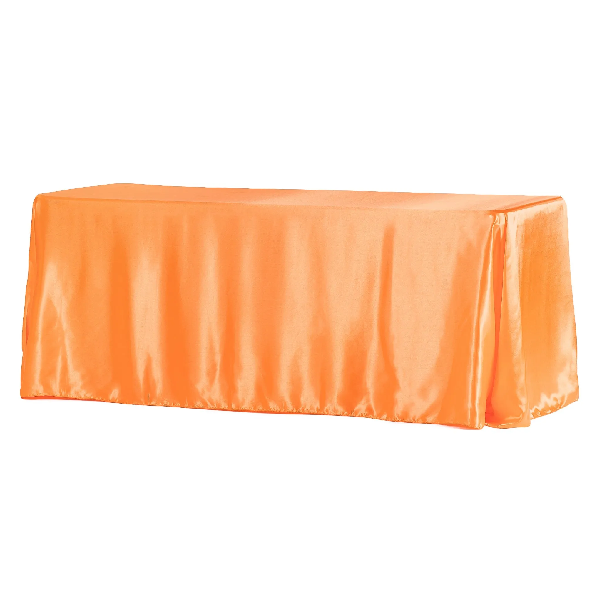 Wholesale 90"x156" Rectangular Satin Tablecloth