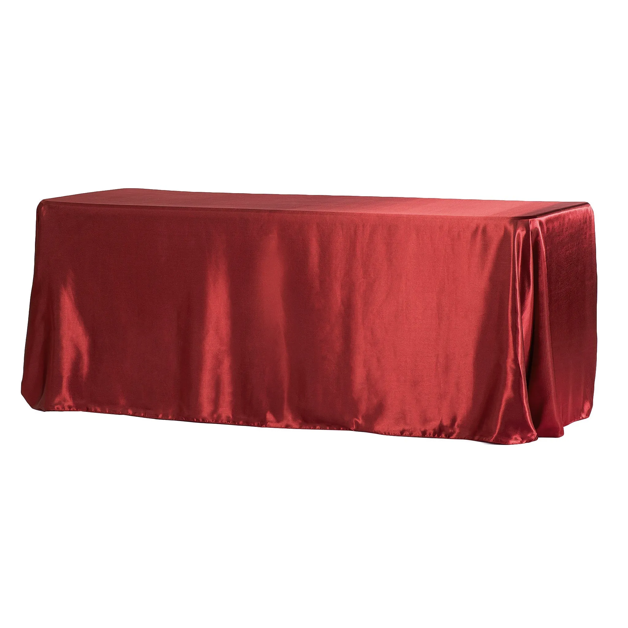 Wholesale 90"x156" Rectangular Satin Tablecloth