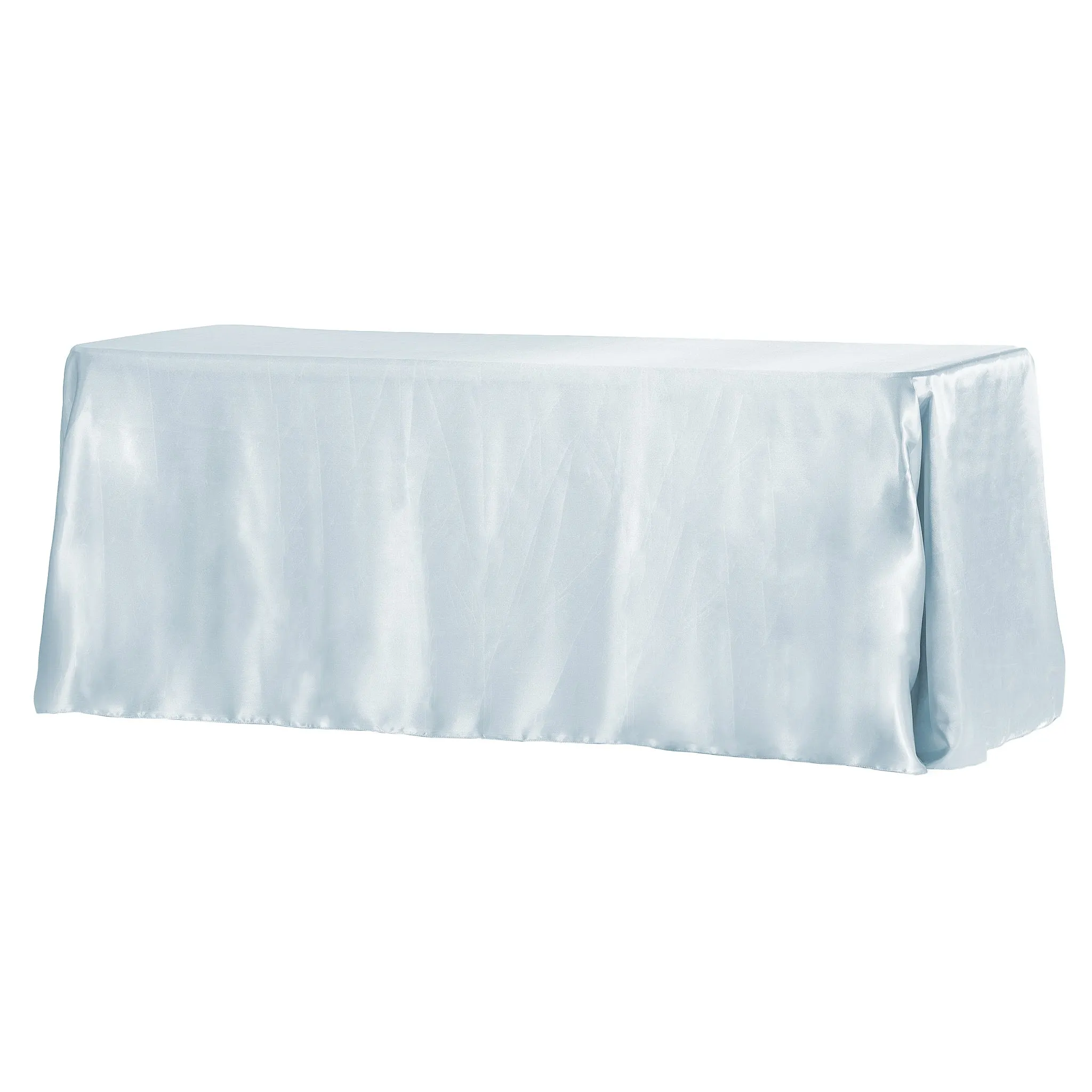 Wholesale 90"x156" Rectangular Satin Tablecloth