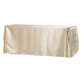 Wholesale 90"x156" Rectangular Satin Tablecloth