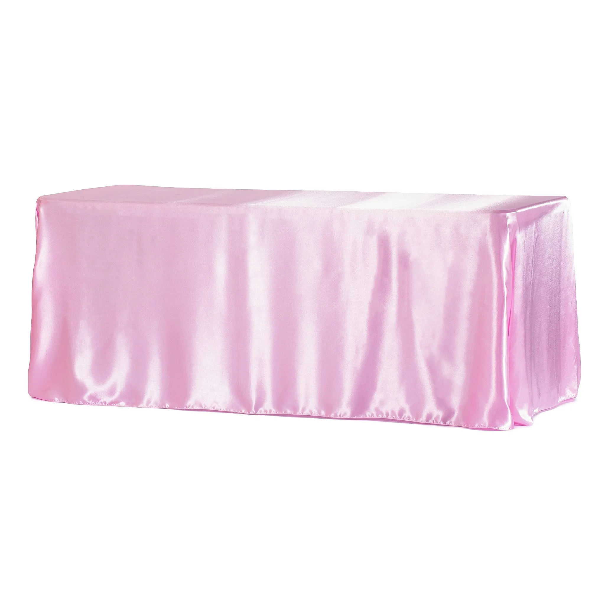 Wholesale 90"x156" Rectangular Satin Tablecloth