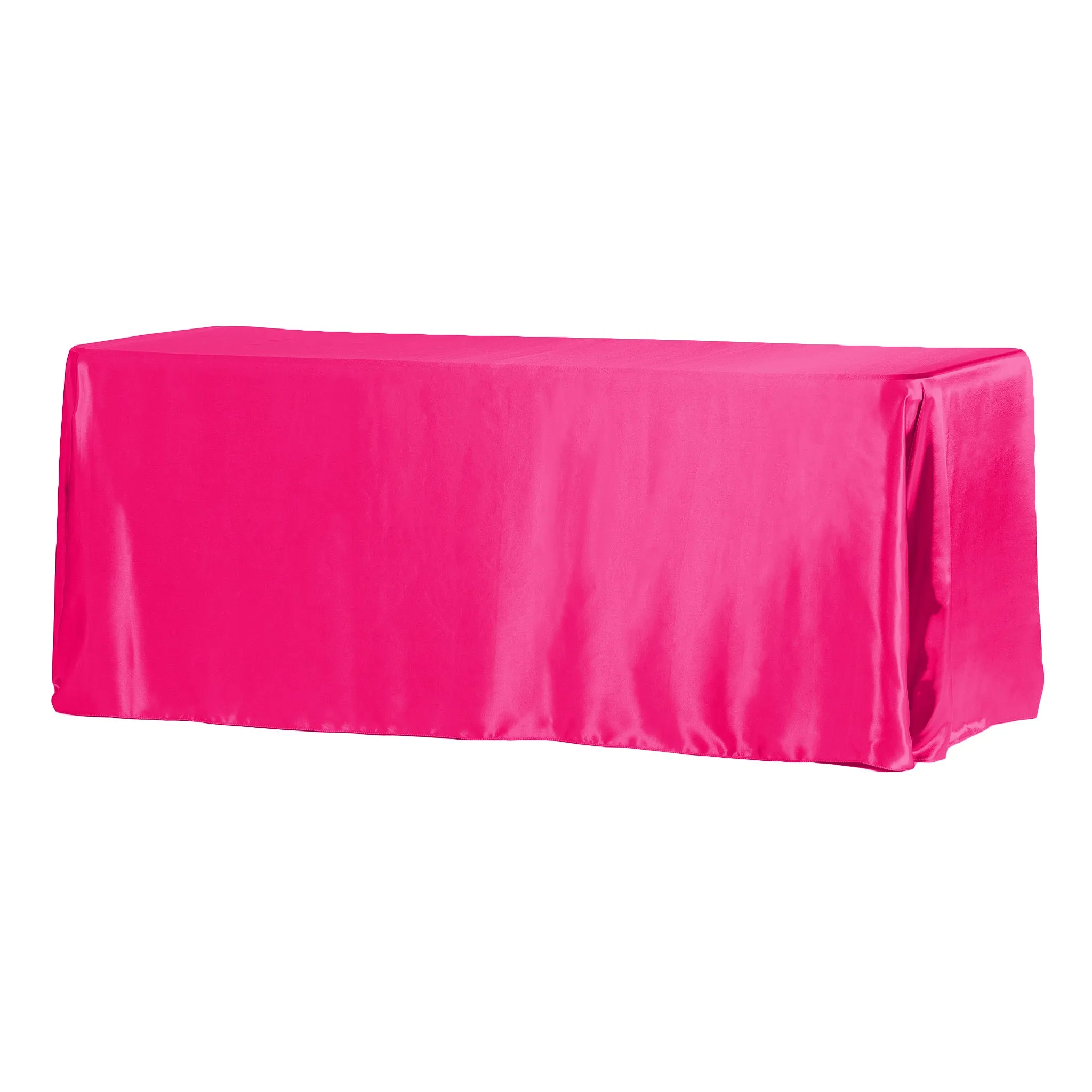 Wholesale 90"x156" Rectangular Satin Tablecloth