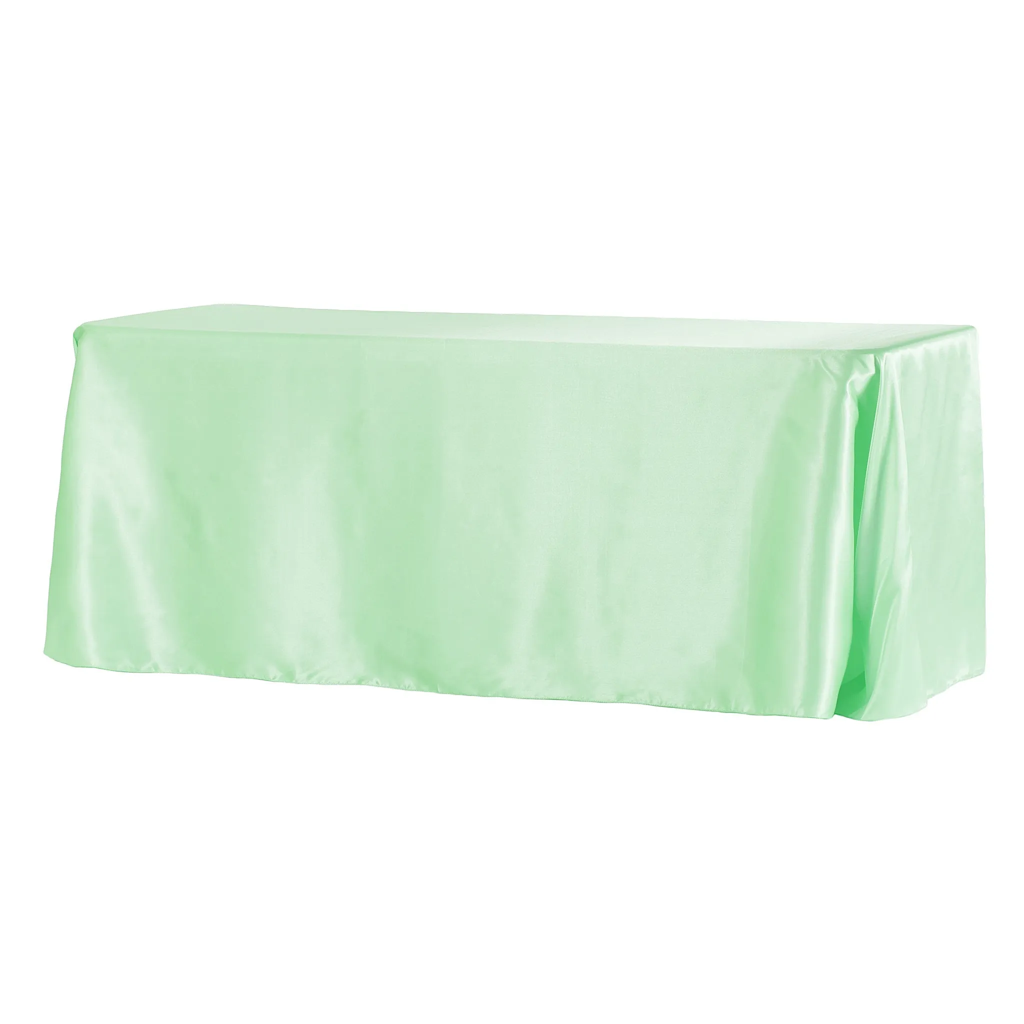 Wholesale 90"x156" Rectangular Satin Tablecloth