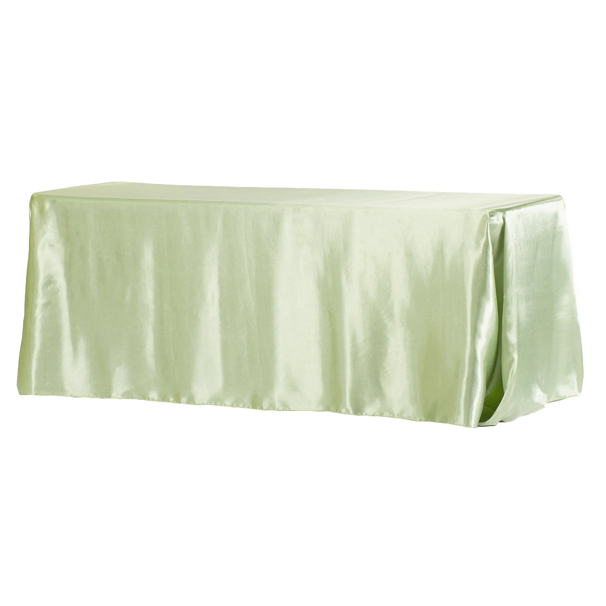 Wholesale 90"x156" Rectangular Satin Tablecloth