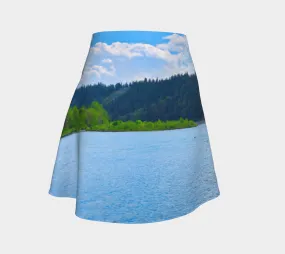 Women's Flare Skirt - Edworthy Park Bow River