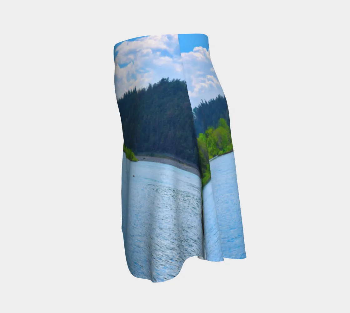 Women's Flare Skirt - Edworthy Park Bow River